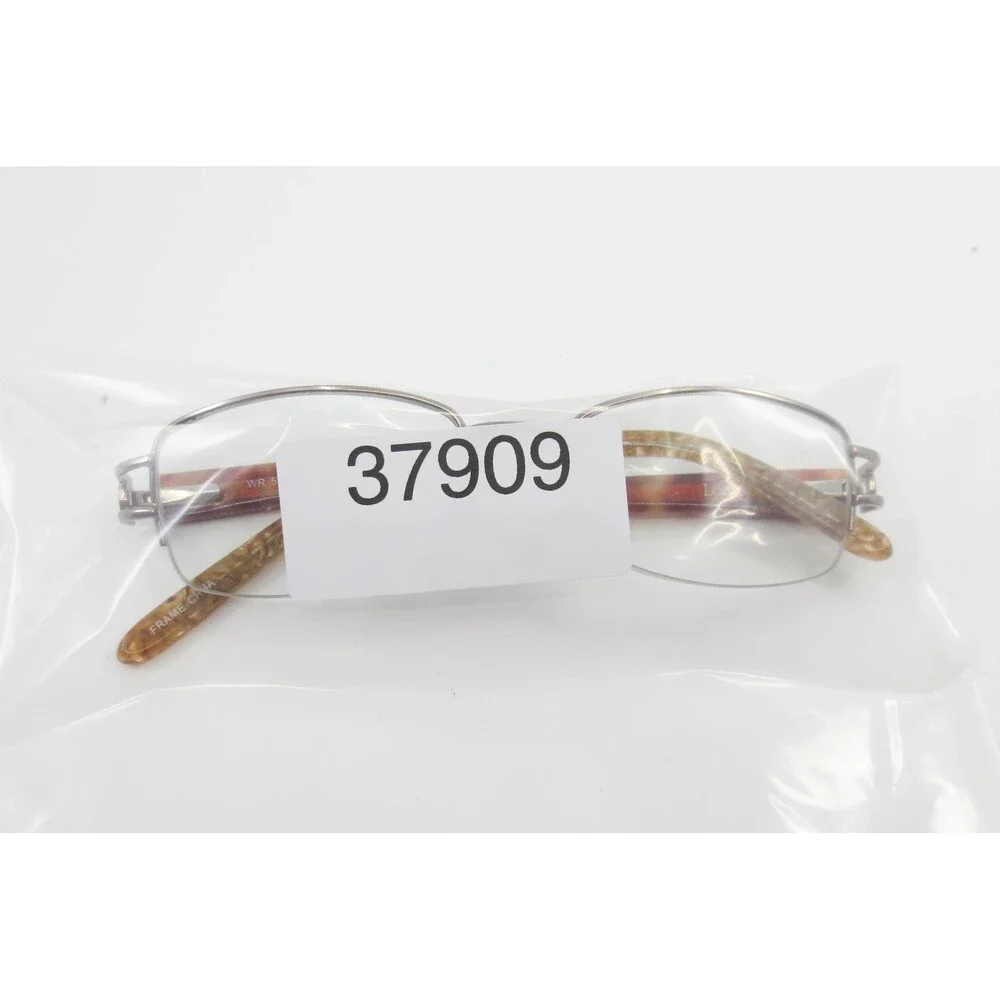 Legacy WR 5101 BR Eyeglasses Bronze Brown Tortoise Semi Rimless 50-18-135 Frames